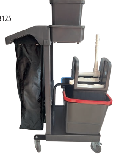 COMPACT JANITOR TROLLEY CJT 3125