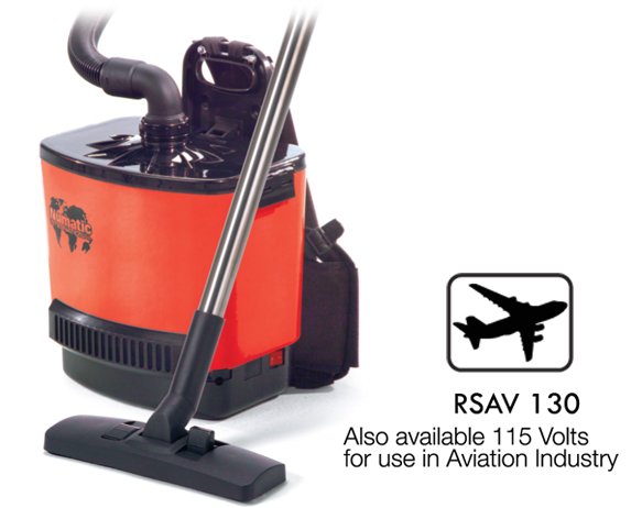 Backpack Vacuum Cleaner - RSAV 130 (For Aviation Industry)
